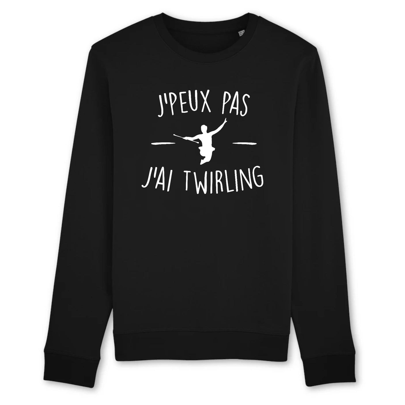 Sweat Adulte J'peux pas j'ai twirling 