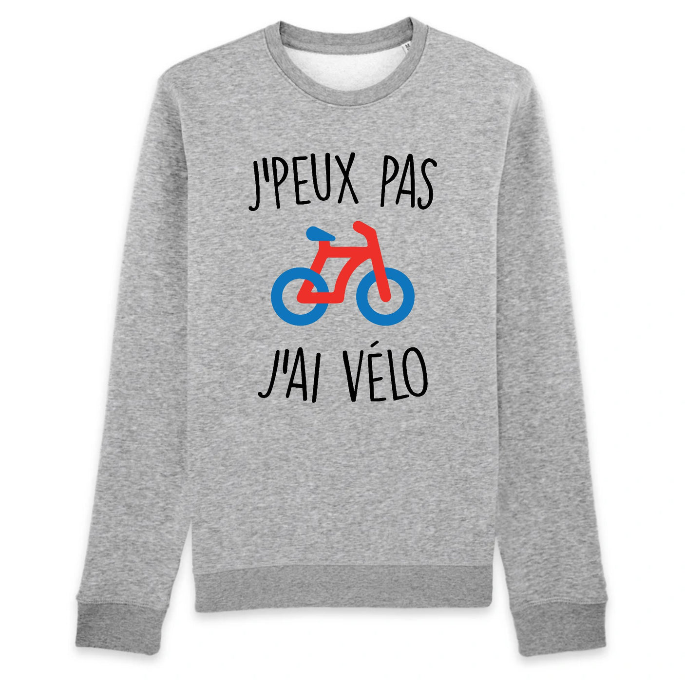 Sweat Adulte J'peux pas j'ai vélo 