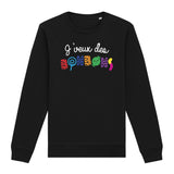 Sweat Adulte J'veux des bonbons 