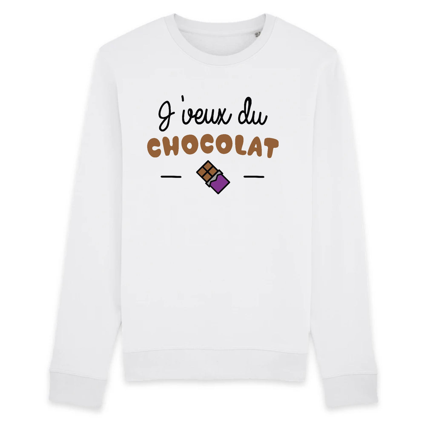 Sweat Adulte J'veux du chocolat 