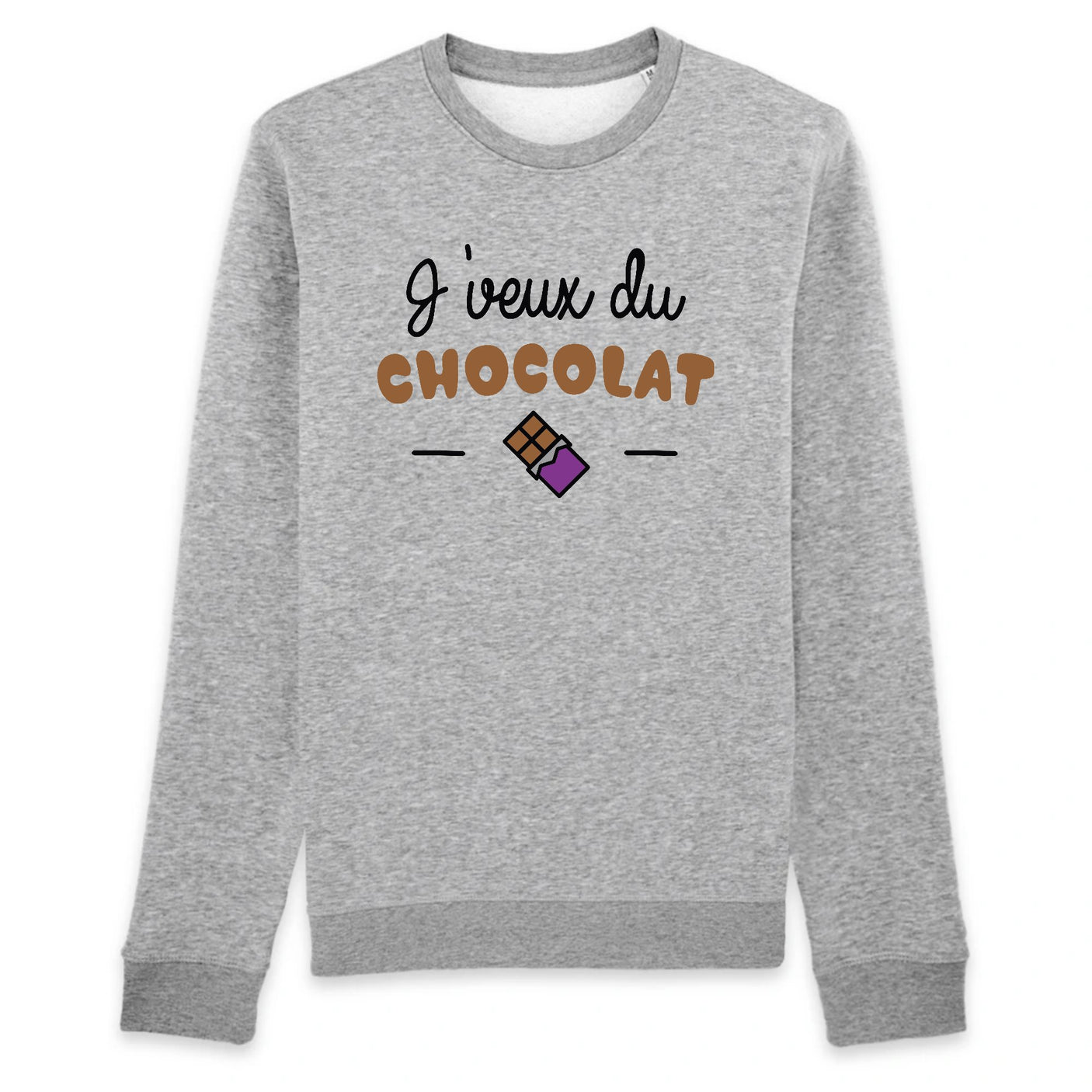 Sweat Adulte J'veux du chocolat 