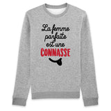 Sweat Adulte La femme parfaite est une connasse 