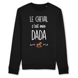 Sweat Adulte Le cheval c'est mon dada 