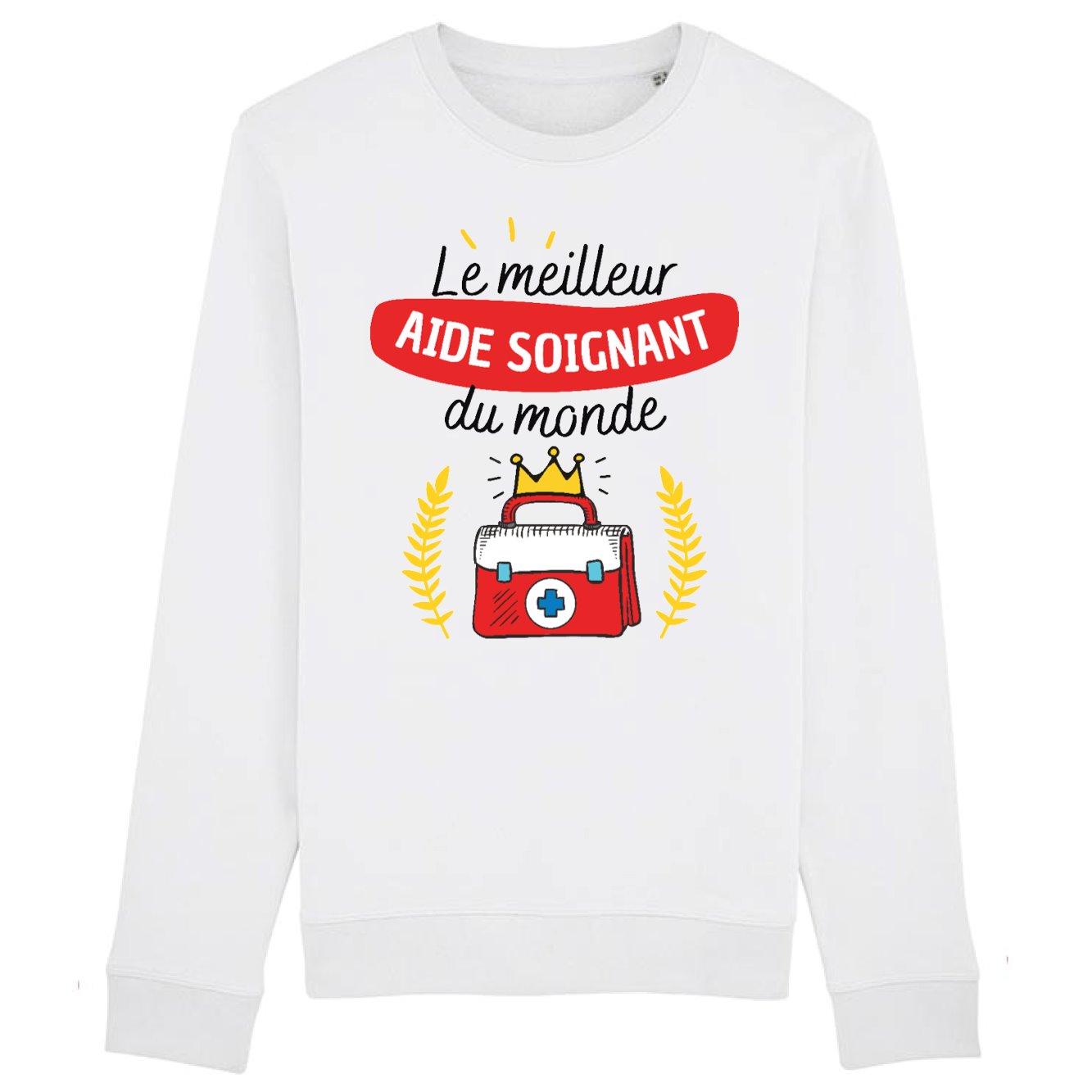 Sweat Adulte Le meilleur aide soignant du monde 