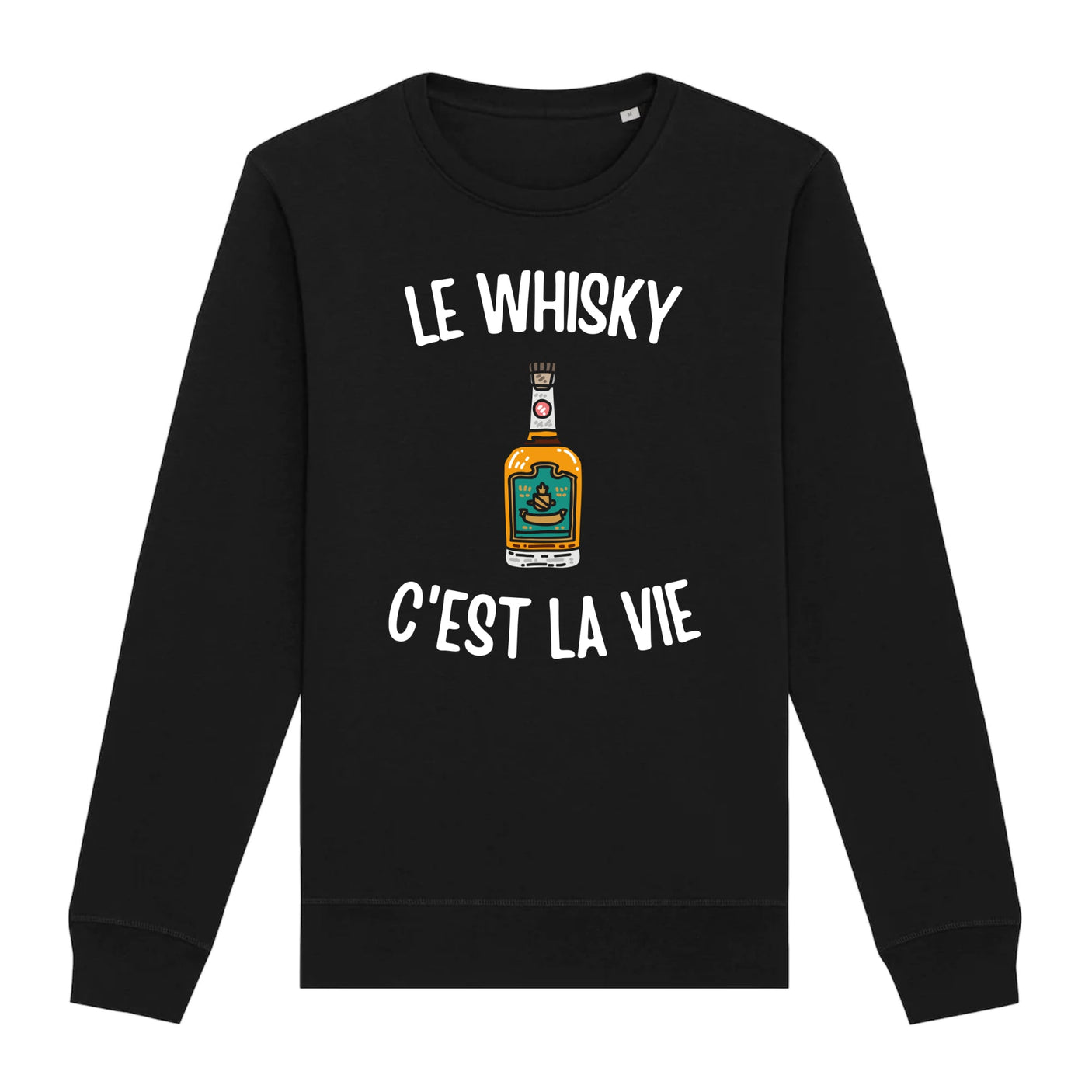 Sweat Adulte Le whisky c'est la vie 