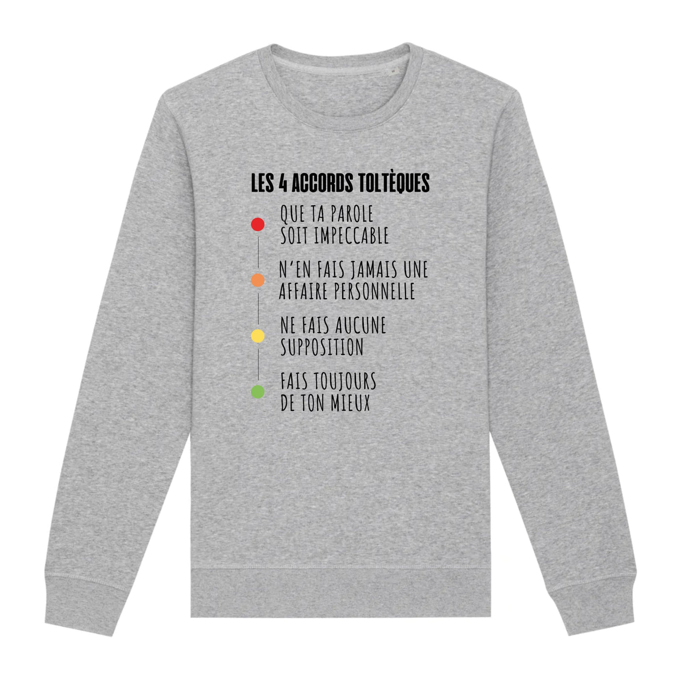 Sweat Adulte Les 4 accords toltèques 