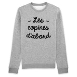 Sweat Adulte Les copines d'abord 