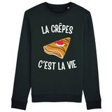 Sweat Adulte Les crêpes c'est la vie 