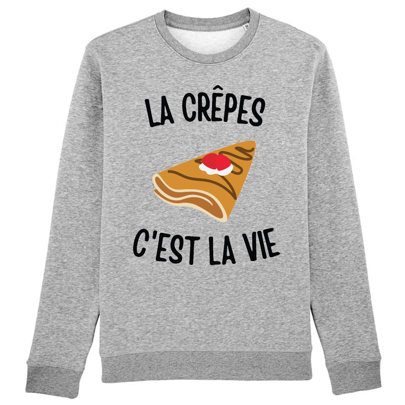 Sweat Adulte Les crêpes c'est la vie 