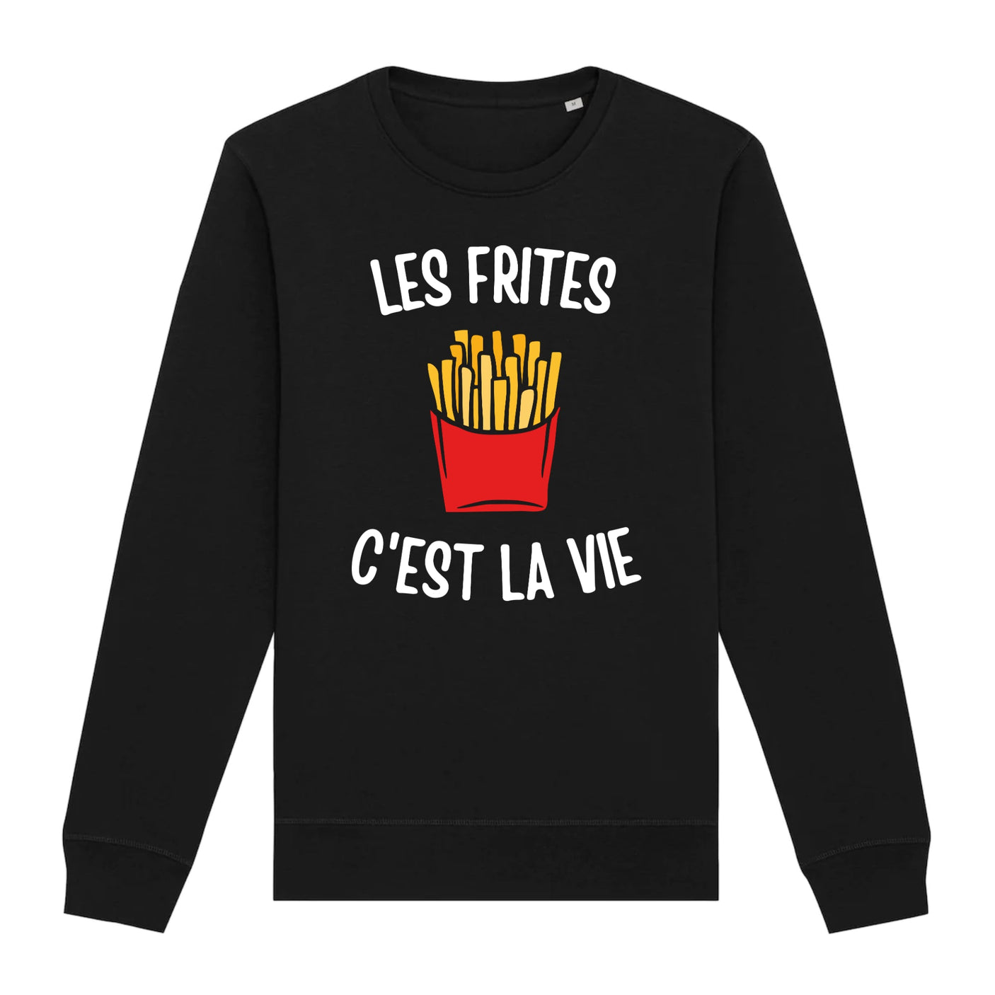 Sweat Adulte Les frites c'est la vie 