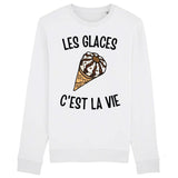 Sweat Adulte Les glaces c'est la vie 