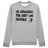 Sweat Adulte Ne grandissez pas c'est une arnaque 