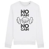 Sweat Adulte No pain no gain 