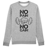 Sweat Adulte No pain no gain 