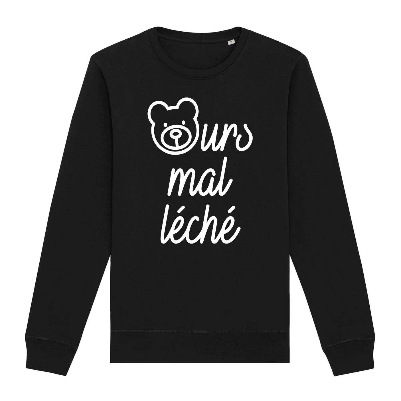 Sweat Adulte Ours mal léché 