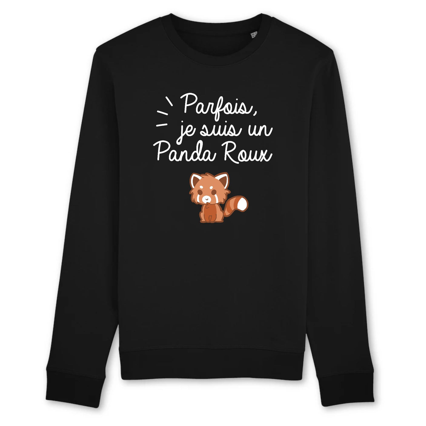 Sweat Adulte Panda roux 