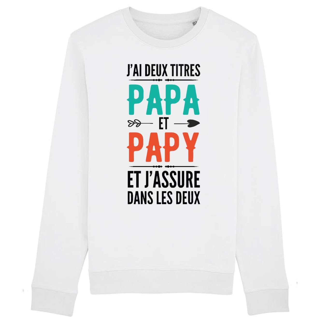 Sweat Adulte Papa et papy 