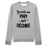 Sweat Adulte Papi qui déchire 