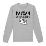 Sweat Adulte Paysan et fier de l'être 