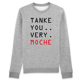 Sweat Adulte Tanke you very moche 