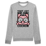 Sweat Adulte Tout est bon dans le cochon 