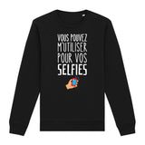 Sweat Adulte Vous pouvez m'utiliser pour vos selfies 