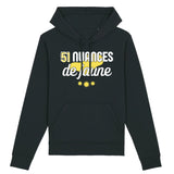 Sweat Capuche Adulte 51 nuances de jaune 