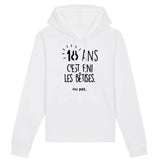 Sweat Capuche Adulte Anniversaire 18 ans 