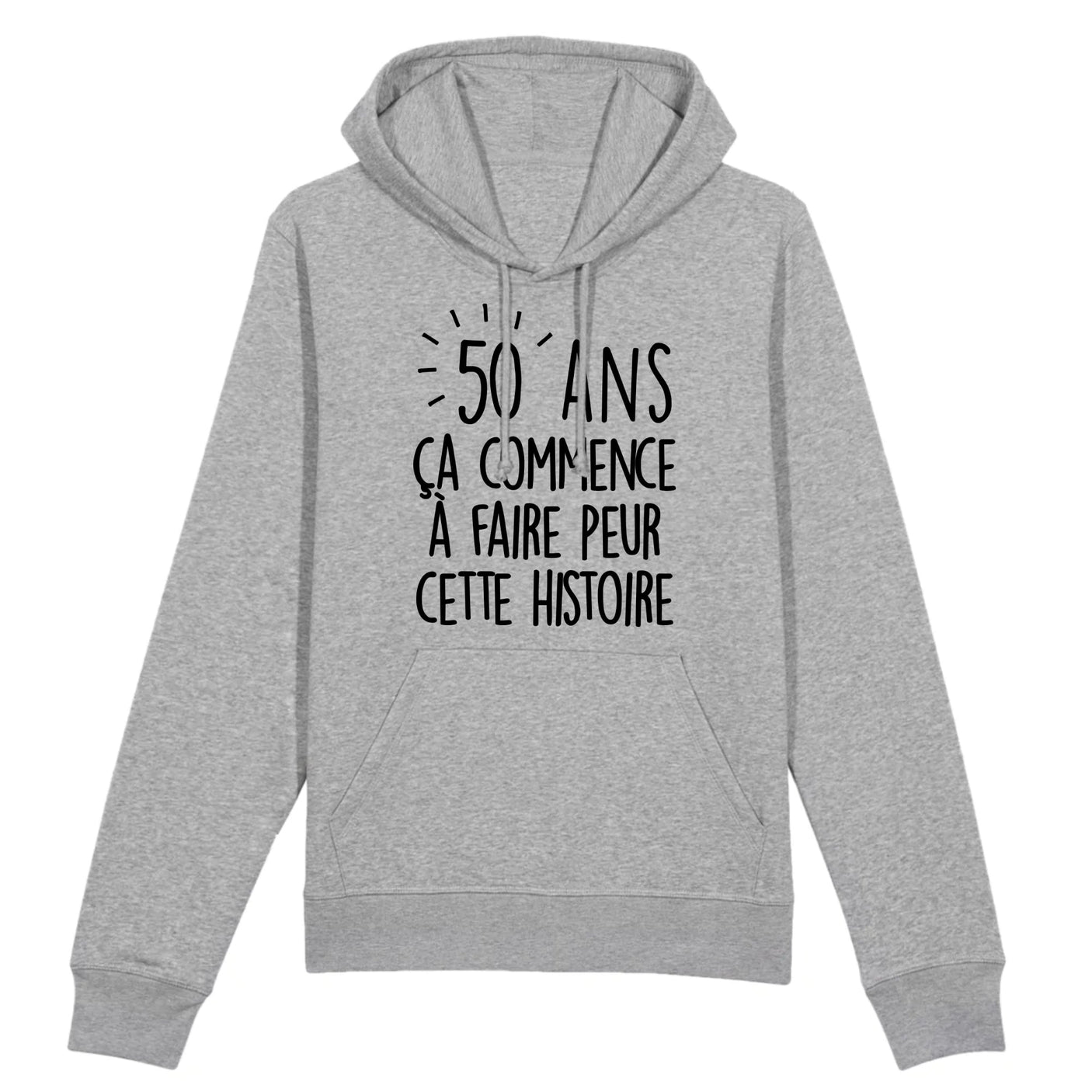 Sweat Capuche Adulte Anniversaire 50 ans 