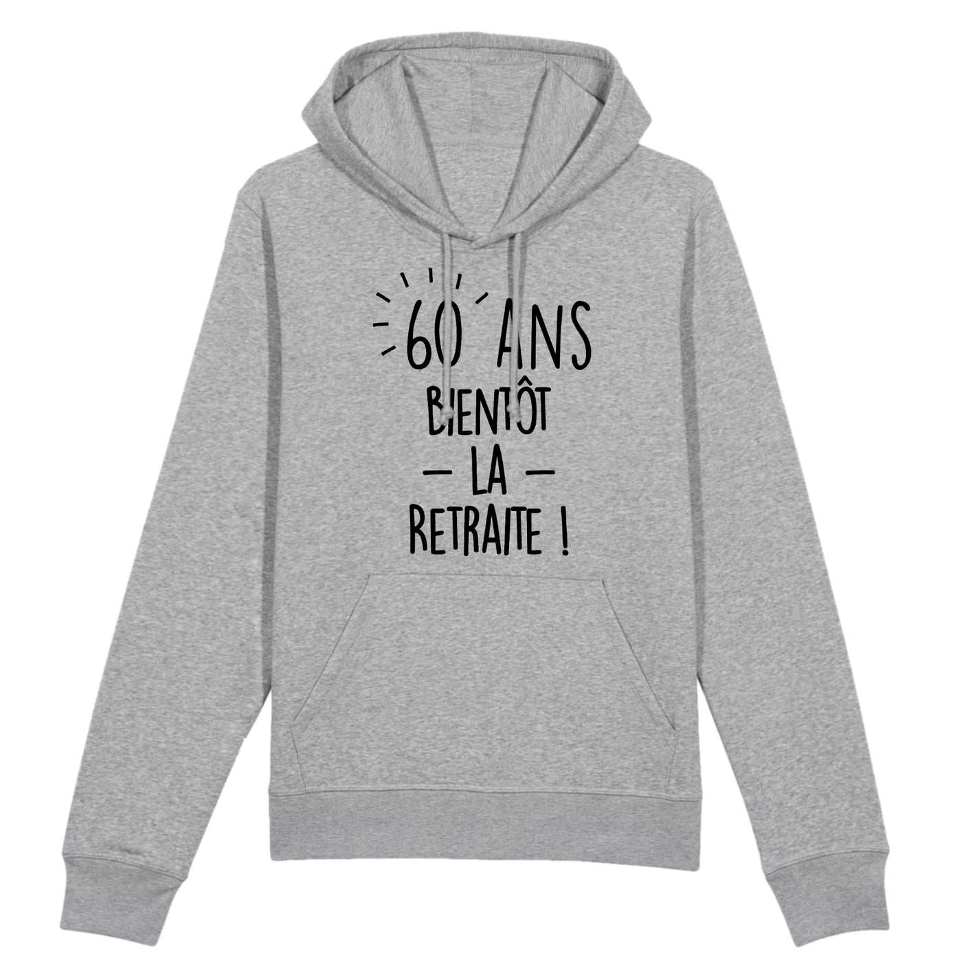 Sweat Capuche Adulte Anniversaire 60 ans 