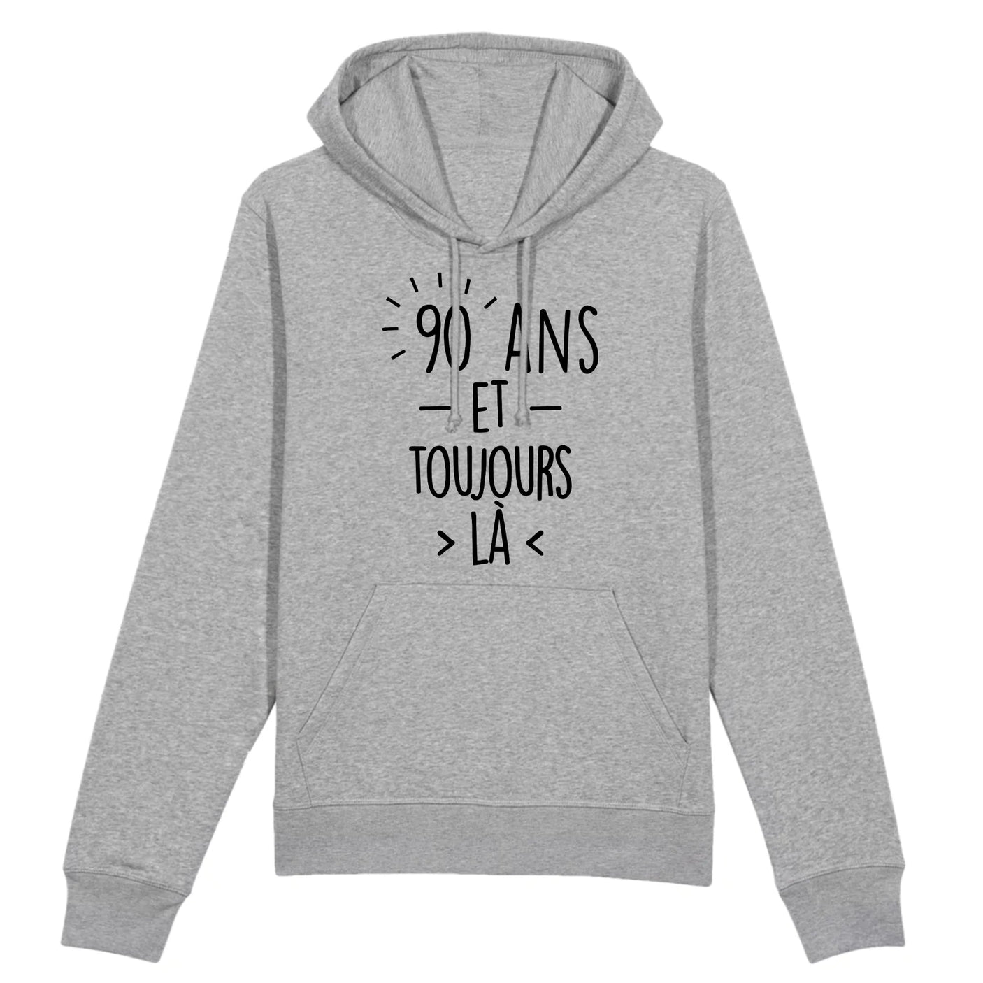 Sweat Capuche Adulte Anniversaire 90 ans 