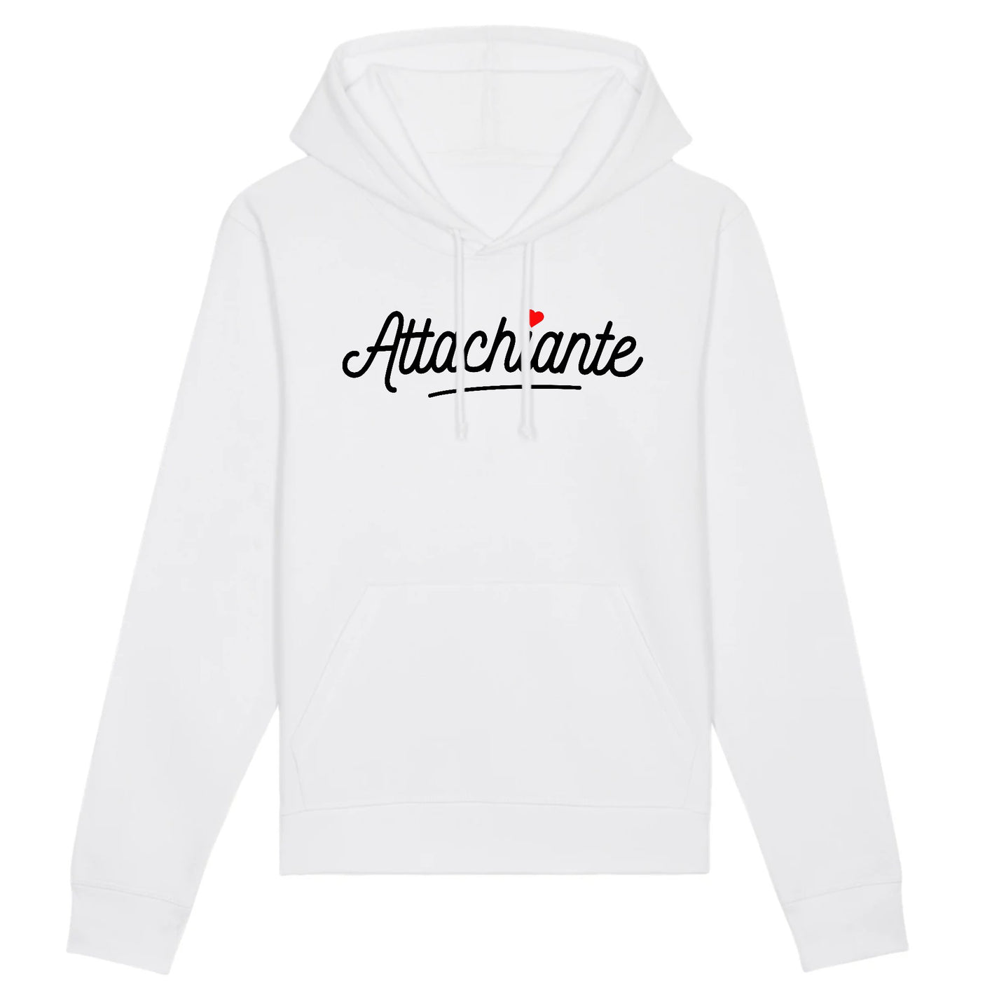 Sweat Capuche Adulte Attachiante 