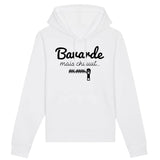 Sweat Capuche Adulte Bavarde mais chut 