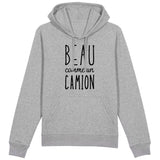 Sweat Capuche Adulte Beau comme un camion 