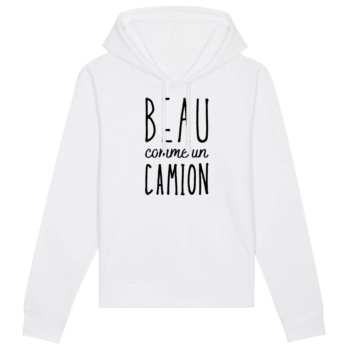 Sweat Capuche Adulte Beau comme un camion 