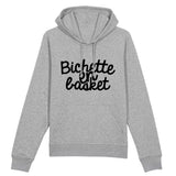 Sweat Capuche Adulte Bichette en basket 