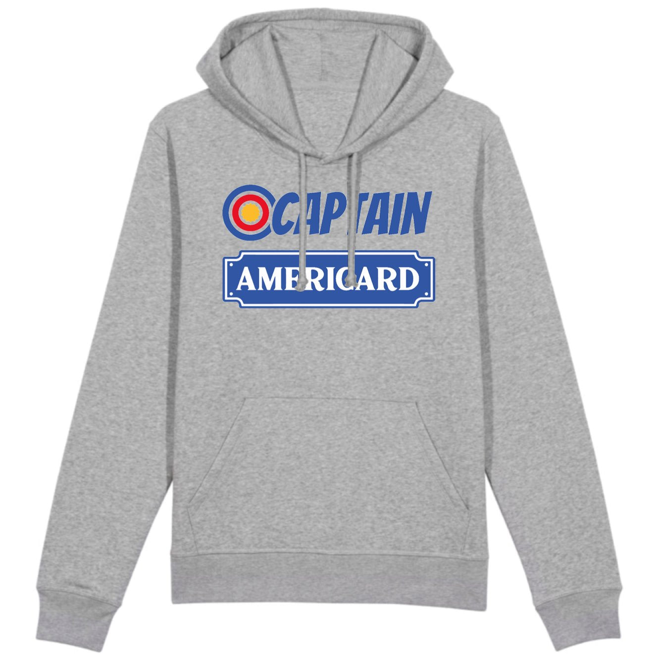 Sweat Capuche Adulte Captain Americard 