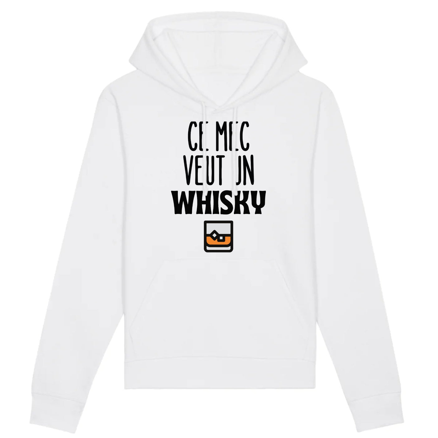 Sweat Capuche Adulte Ce mec veut un whisky 