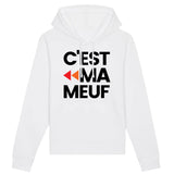 Sweat Capuche Adulte C'est ma meuf 