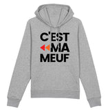 Sweat Capuche Adulte C'est ma meuf 