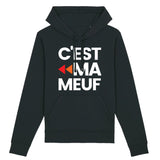 Sweat Capuche Adulte C'est ma meuf 