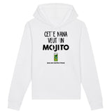 Sweat Capuche Adulte Cette nana veut un mojito 