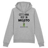 Sweat Capuche Adulte Cette nana veut un mojito 