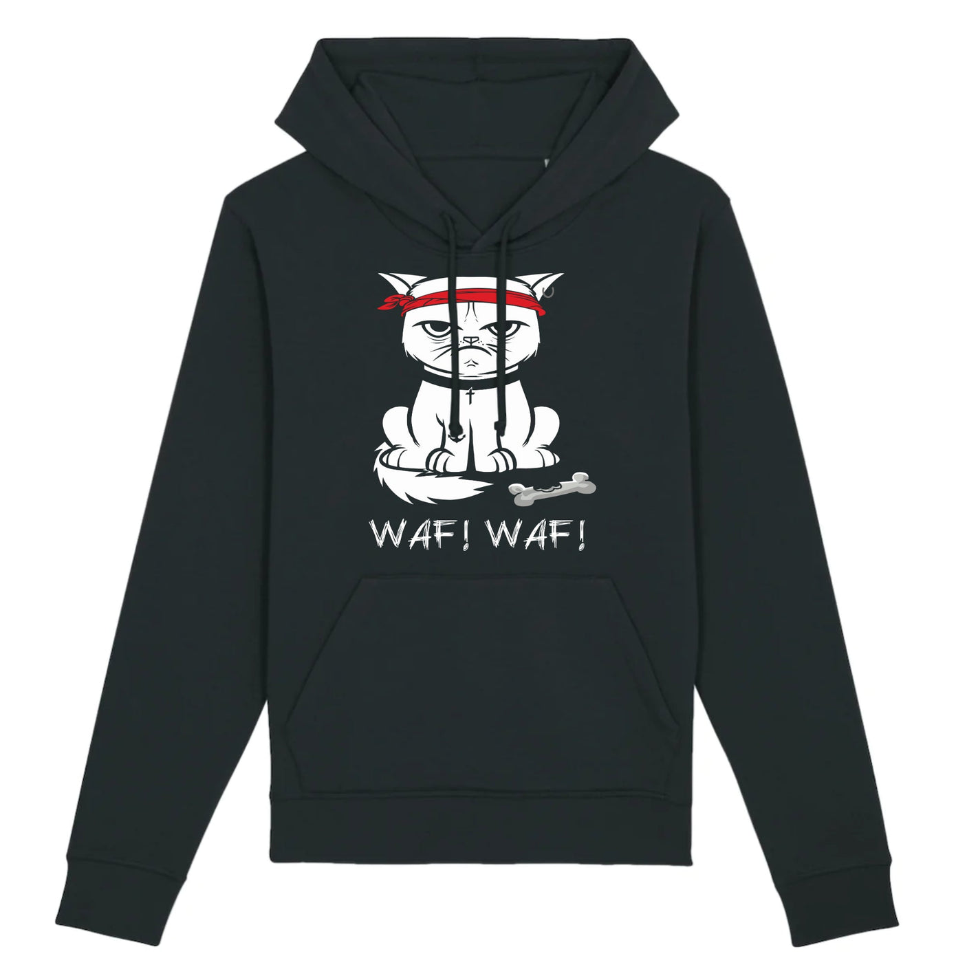 Sweat Capuche Adulte Chat bad boy 