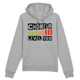 Sweat Capuche Adulte Chômeur level 100 