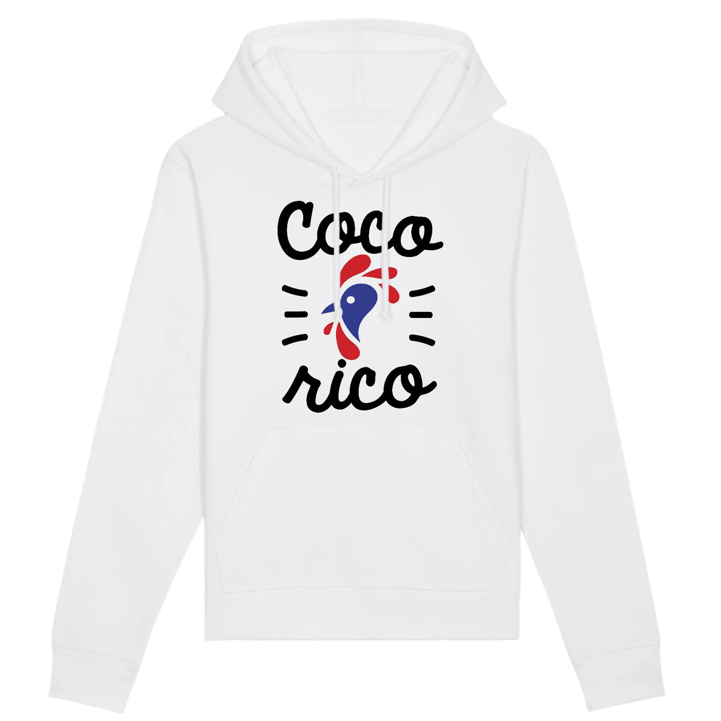 Sweat Capuche Adulte Cocorico 