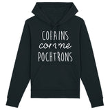 Sweat Capuche Adulte Copains comme pochtrons 