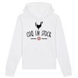 Sweat Capuche Adulte Coq en stock 