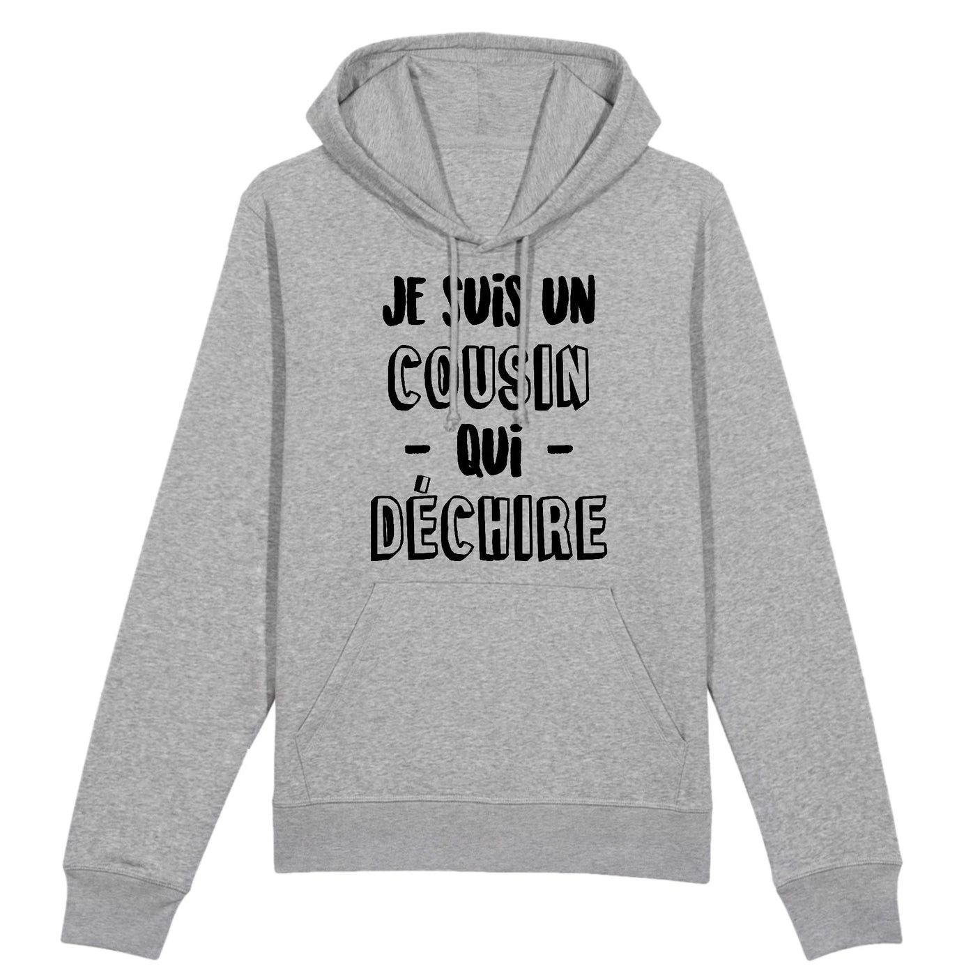 Sweat Capuche Adulte Cousin qui déchire 