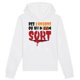 Sweat Capuche Adulte Des bonbons ou un sort 